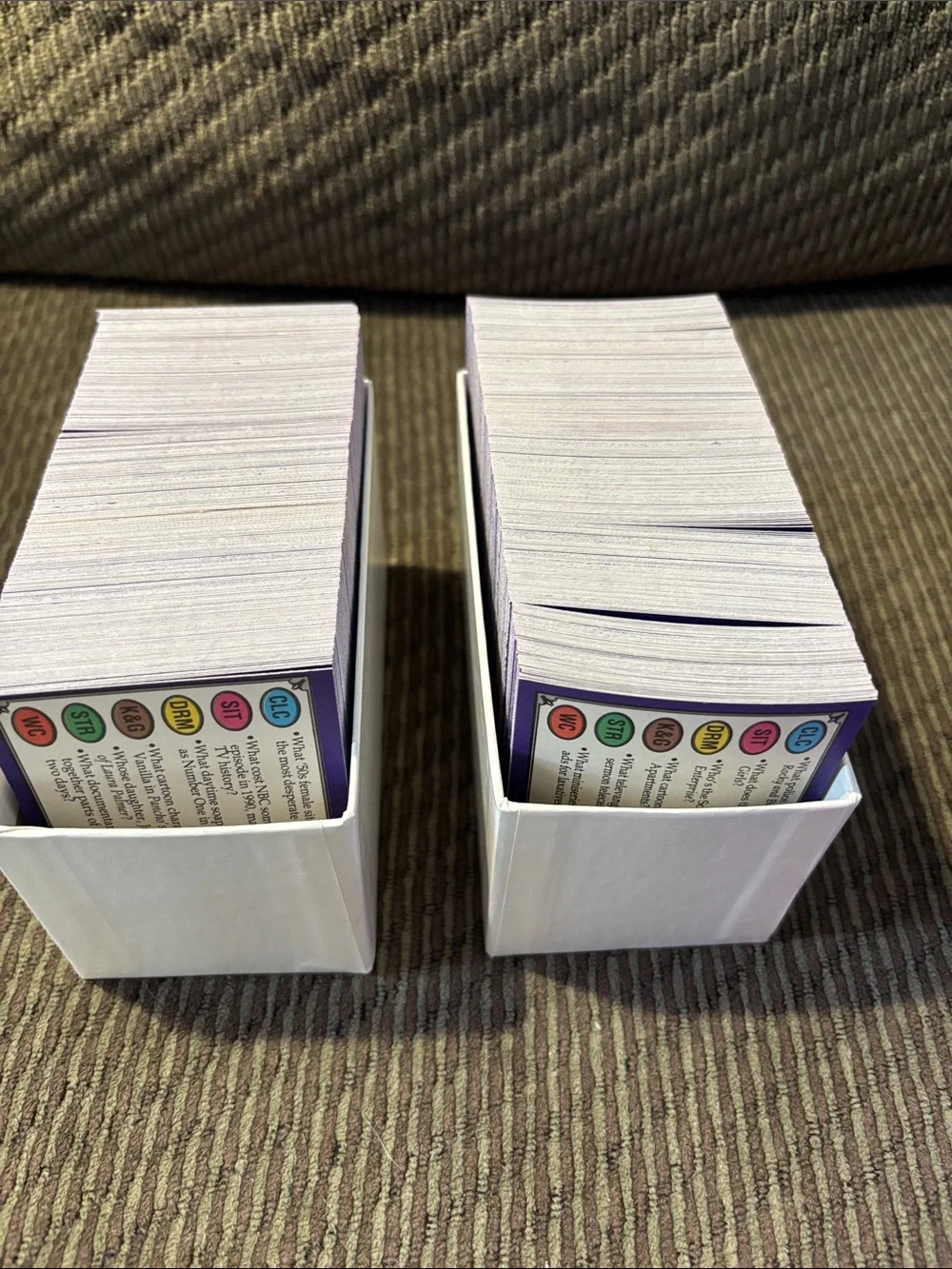TV Edition Card Set - Purple